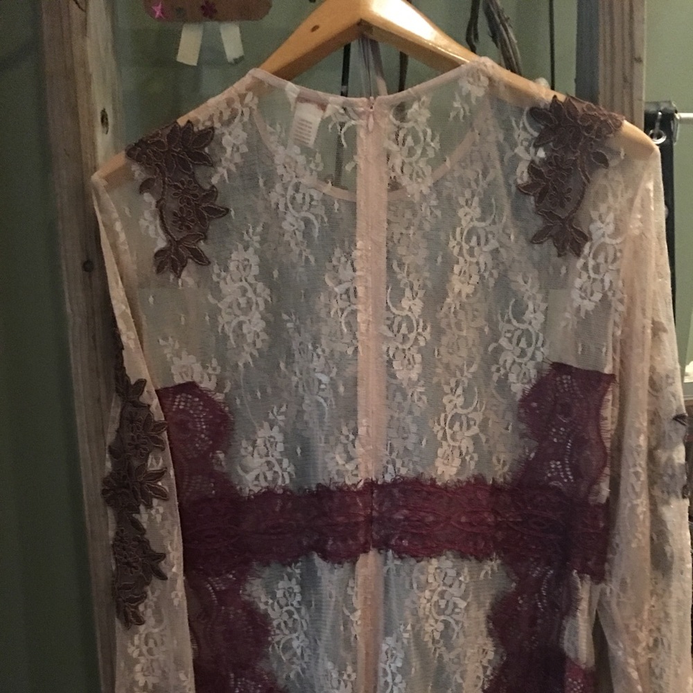 Stunning lace blouse